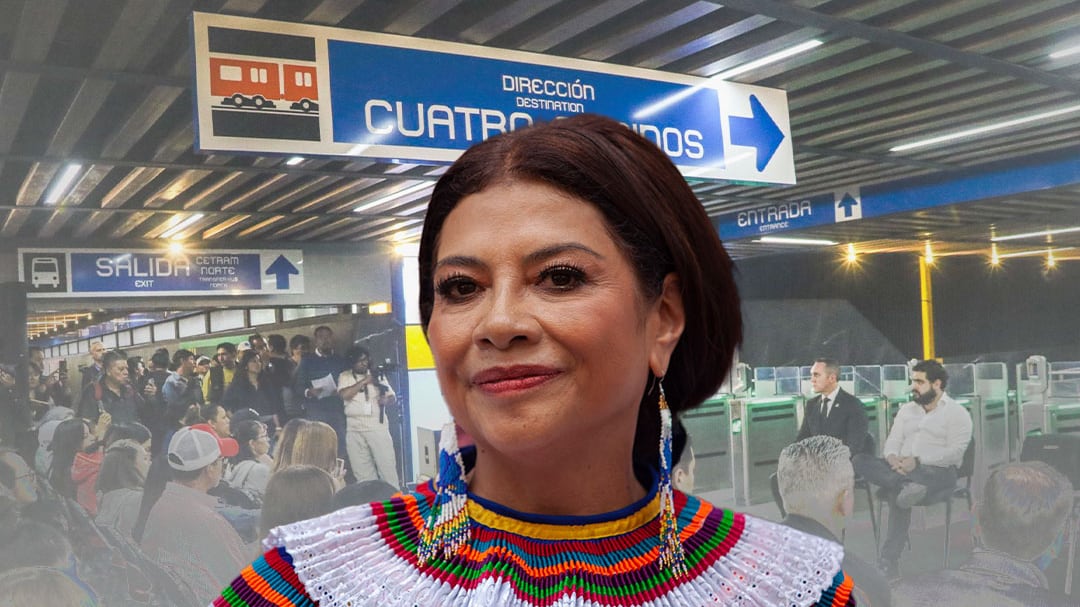 Clara Brugada lanza crítica a quienes cuestionan las obras del Metro CDMX