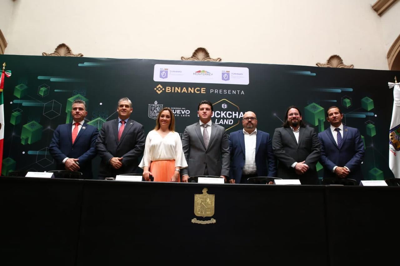 Samuel García anuncia realización de Blockchain Land 2022 en Cintermex en Nuevo León