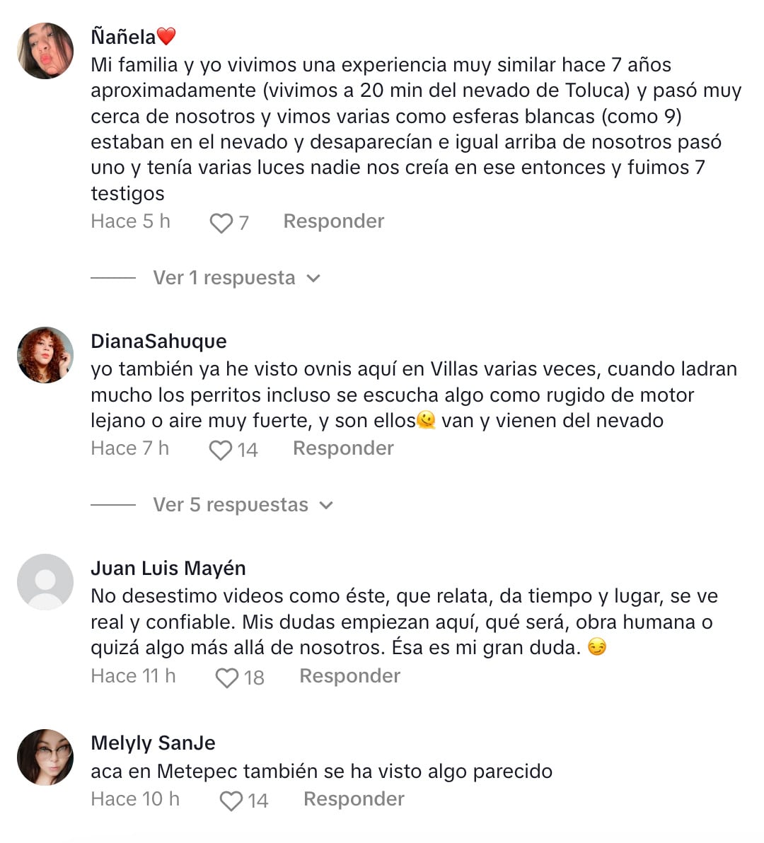 Un video TikTok captó supuestamente un OVNI que sería una nave nodriza