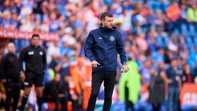 Martín Anselmi con Cruz Azul.