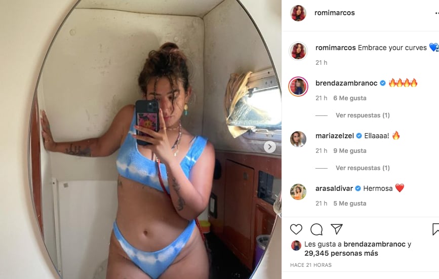 Romina Marcos en bikini