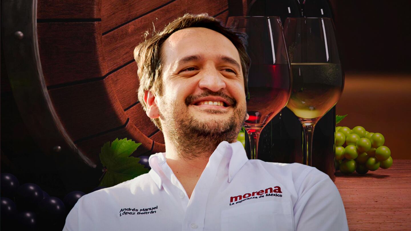 Andrés Manuel López Beltrán se hizo socio de una empresa de vinos ya como secretario de Organización de Morena