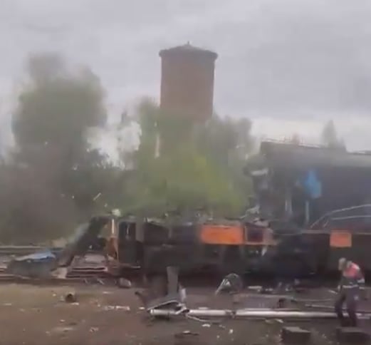 Boris Johnson viajaba en un tren evacuado por alerta de ataque de drones rusos