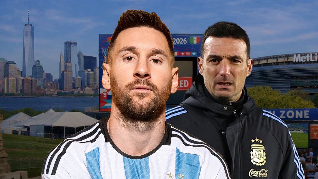 Messi y Scaloni asisten al Fan Fest de Nueva York antes de la final del Mundial 2026