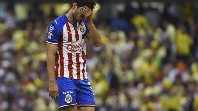 'Pollo' Briseño tras ser expulsado en el Clásico Nacional