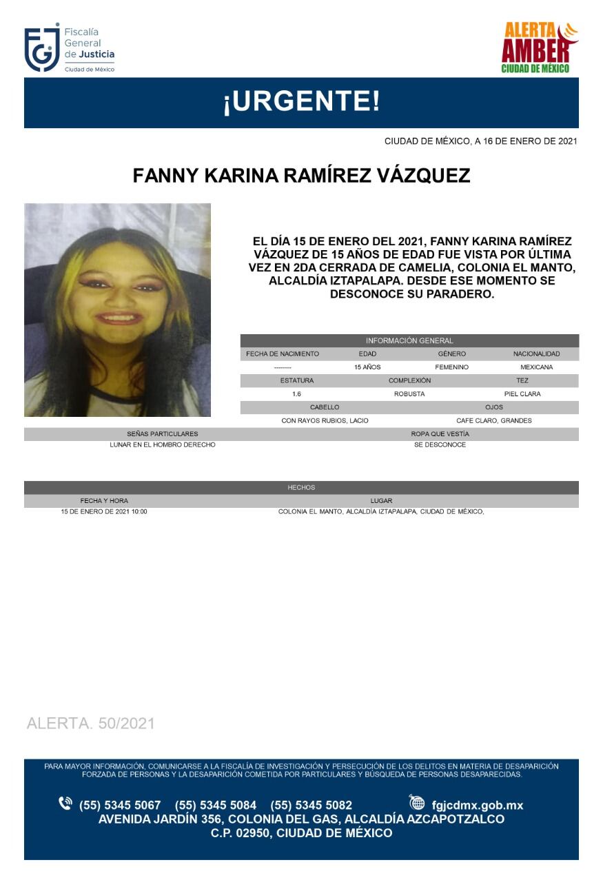 Ficha de búsqueda de Fanny