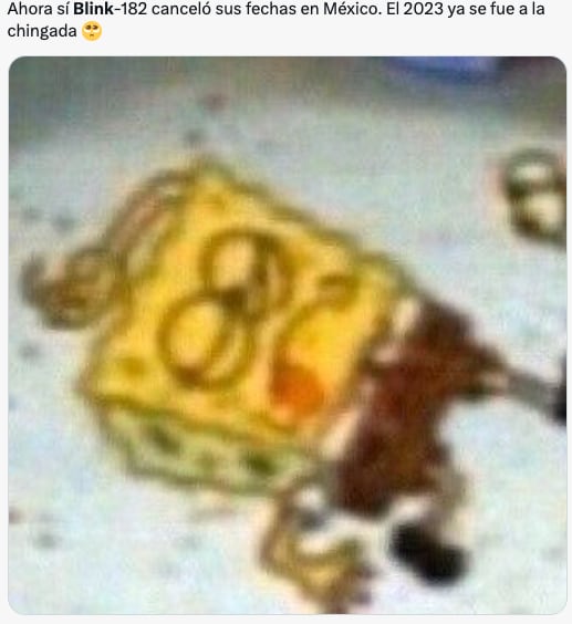 Memes culpan a Travis Baker por la cancelación de los conciertos de Blink 182