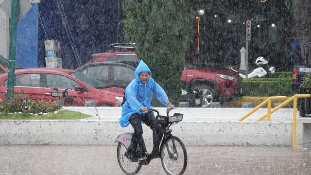 Lluvia en CDMX hoy 24 de agosto de 2025
