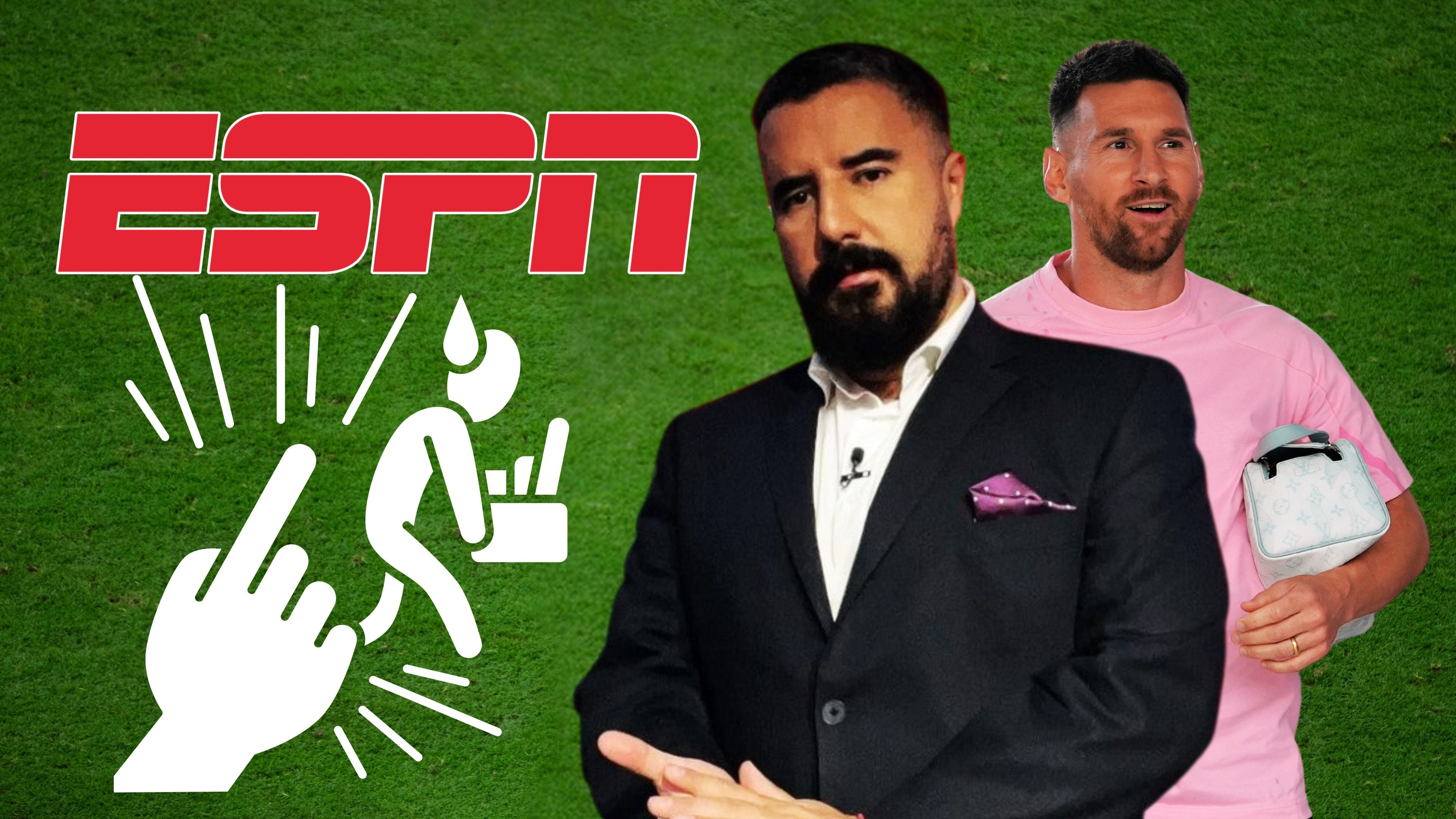 Revelan que casi corren a Álvaro Morales de ESPN por andar criticando a Messi