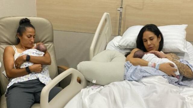 Bianca Sierra y Stephany Mayor presumieron el nacimiento de sus hijos.