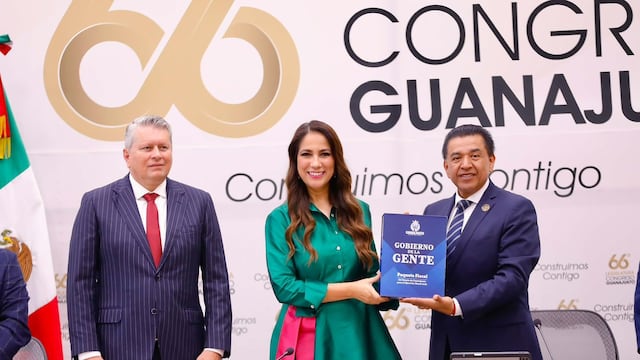 Libia Dennise presenta Paquete Fiscal 2026 al Congreso de Guanajuato.