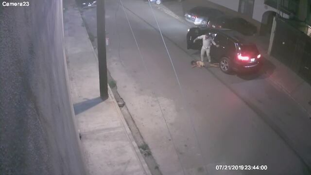 Un sujeto identificado como Miguel agredió violentamente a una joven mujer