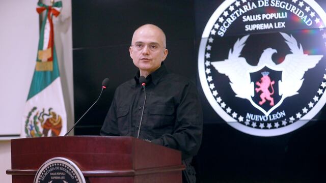Gerardo Palacios Pámanes, secretario de Seguridad de Nuevo León