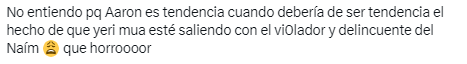 Yeri Mua no es 'cancelada' por Aaron Mercury, sino por el abusador Naim Darrechi.