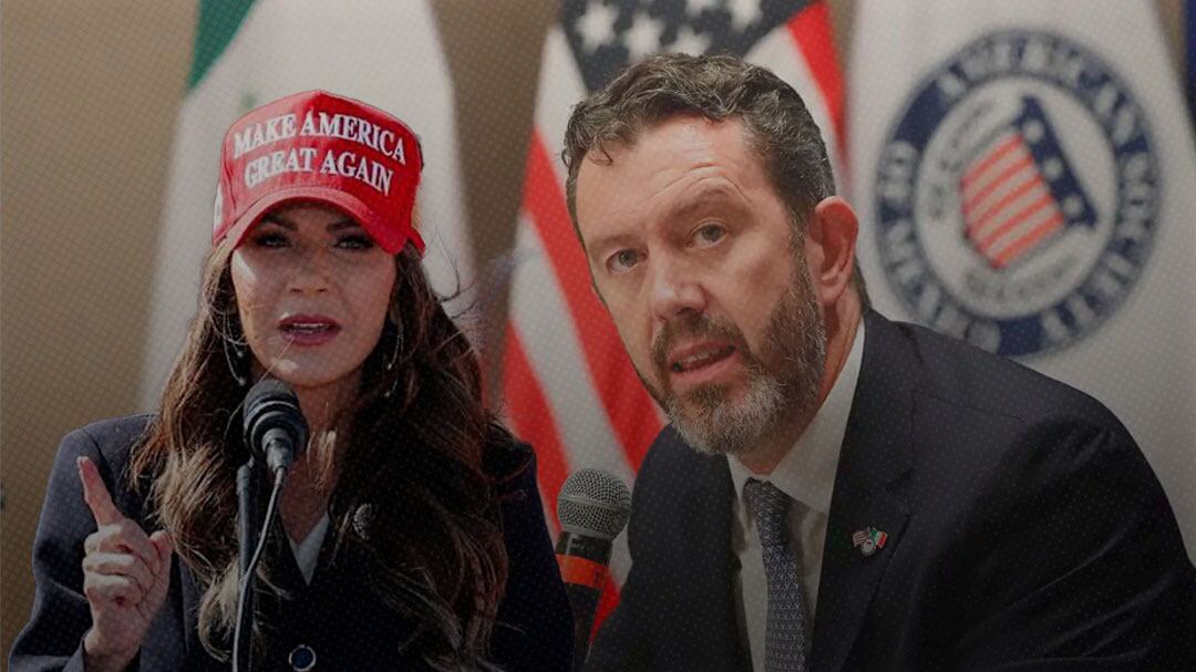 Larry Rubin, de American Society of Mexico, sostuvo reuniones de alto nivel en Washington; Kristi Noem, una de ellas