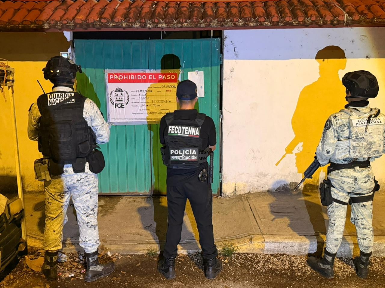 Cateo en inmueble de Tulum por la FGE de Quintana Roo.