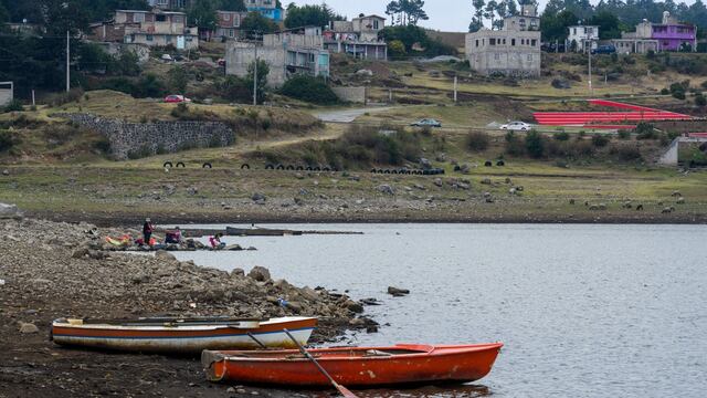 La Presa de Villa Victoria del Sistema Cutzamala