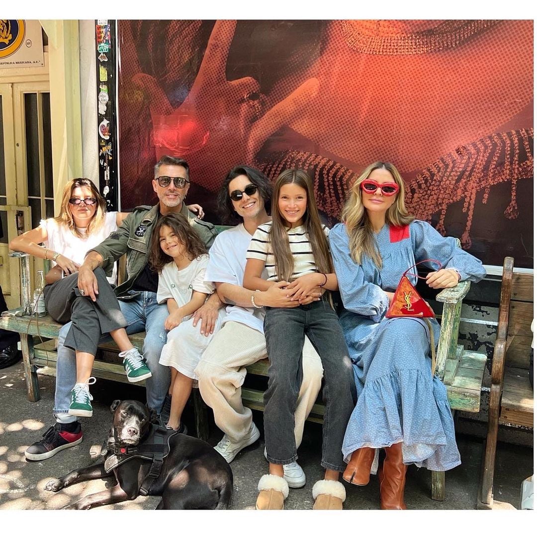 Sergio Mayer y familia