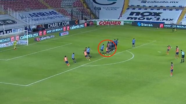 Gol anulado al Club Puebla