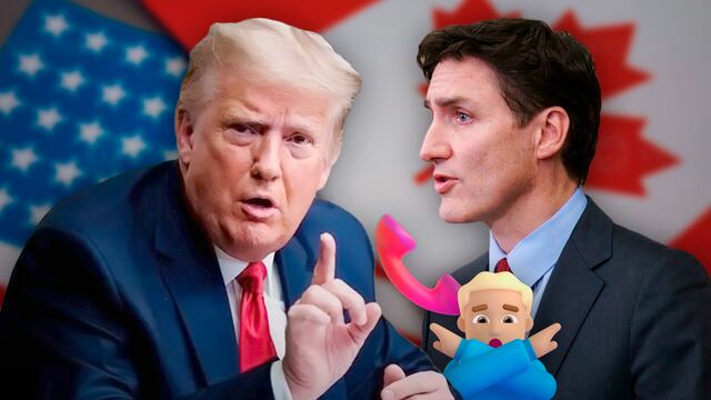 Donald Trump batea a Justin Trudeau en llamada por aranceles