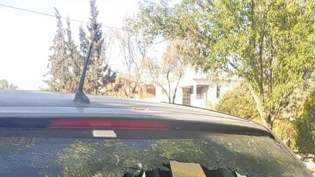 Agresión a camioneta de Diego del Bosque