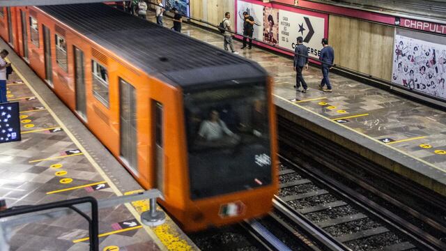 Metro de la Ciudad de México.