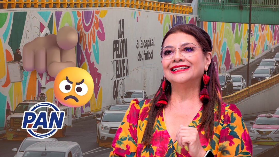“Están manipulados”: Brugada responde a críticas del PAN por pinta de ajolotes