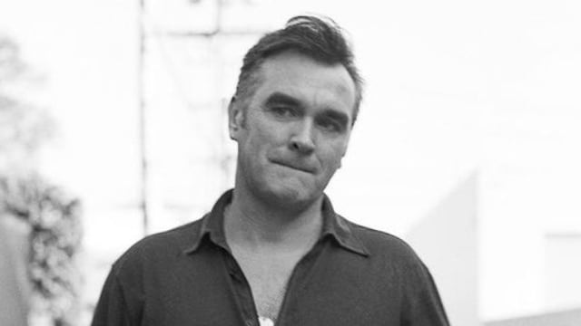 Morrissey, cantante.