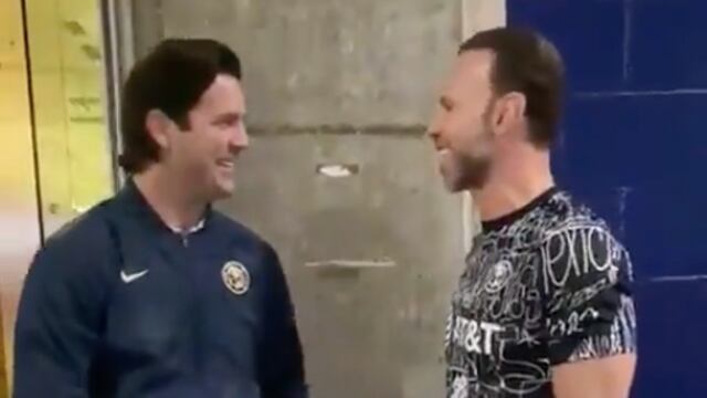 Santiago Solari se encontró con Zague