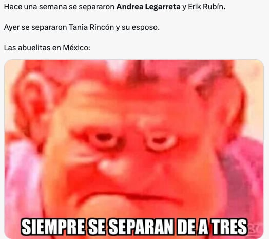 Memes inundan las redes tras el divorcio de Galilea Montijo; el tercero en el programa Hoy