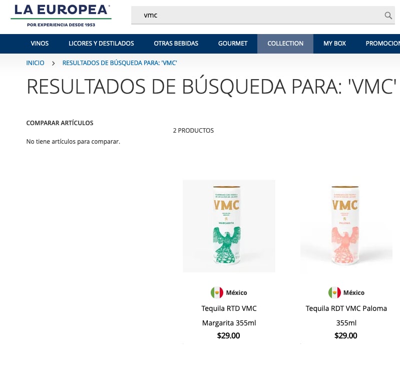 Canelo Álvarez: Su bebida VMC Drinks se vende en La Europea.