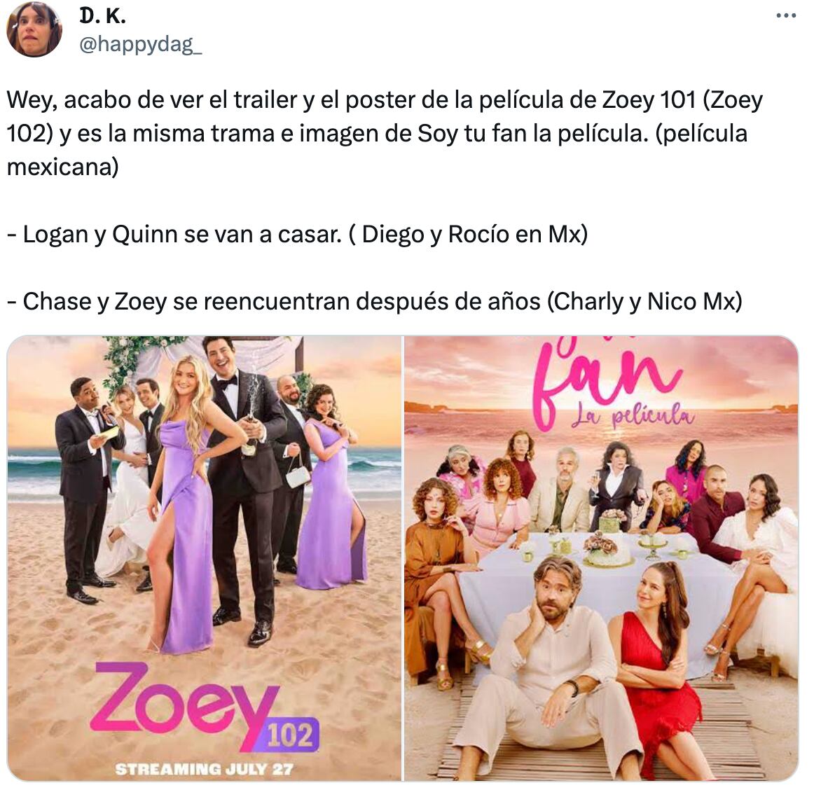 Zoey 102 y Soy tu fan: La película