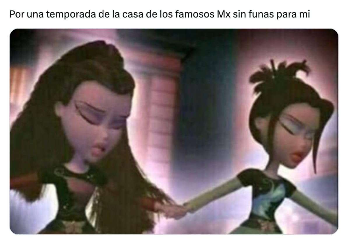 Meme estreno La Casa de los Famosos México 2024