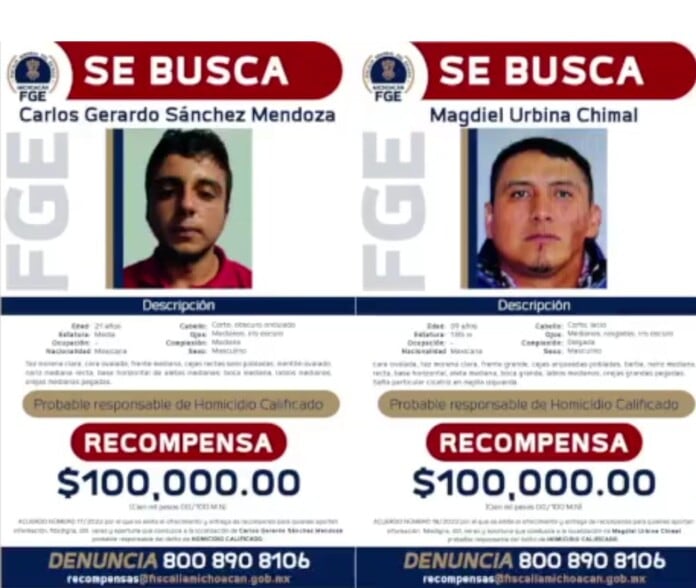 Presuntos asesinos del periodista Armando Linares