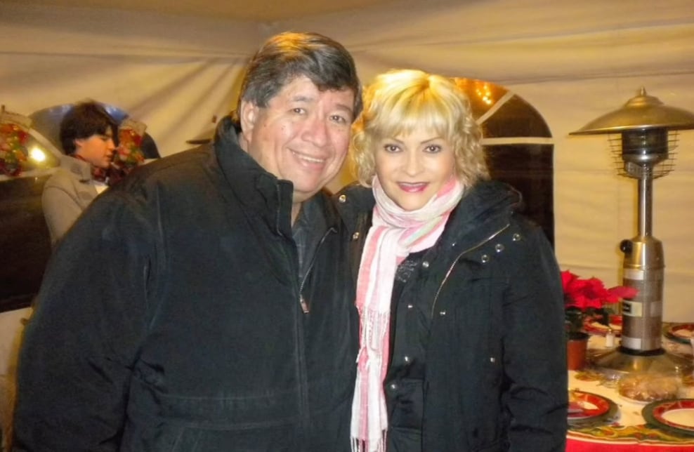 Rocío Banquells y su hermano, José Manuel Banquells