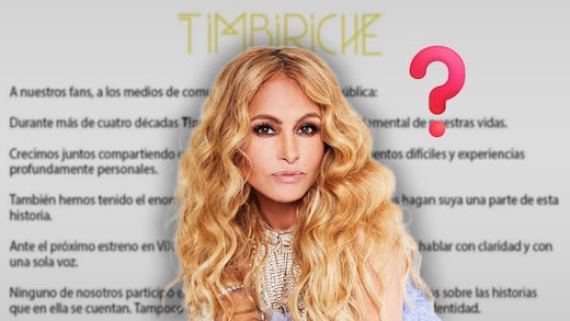 ¿Y Paulina Rubio? Sólo 6 exintegrantes de Timbiriche firmaron el comunicado contra la serie
