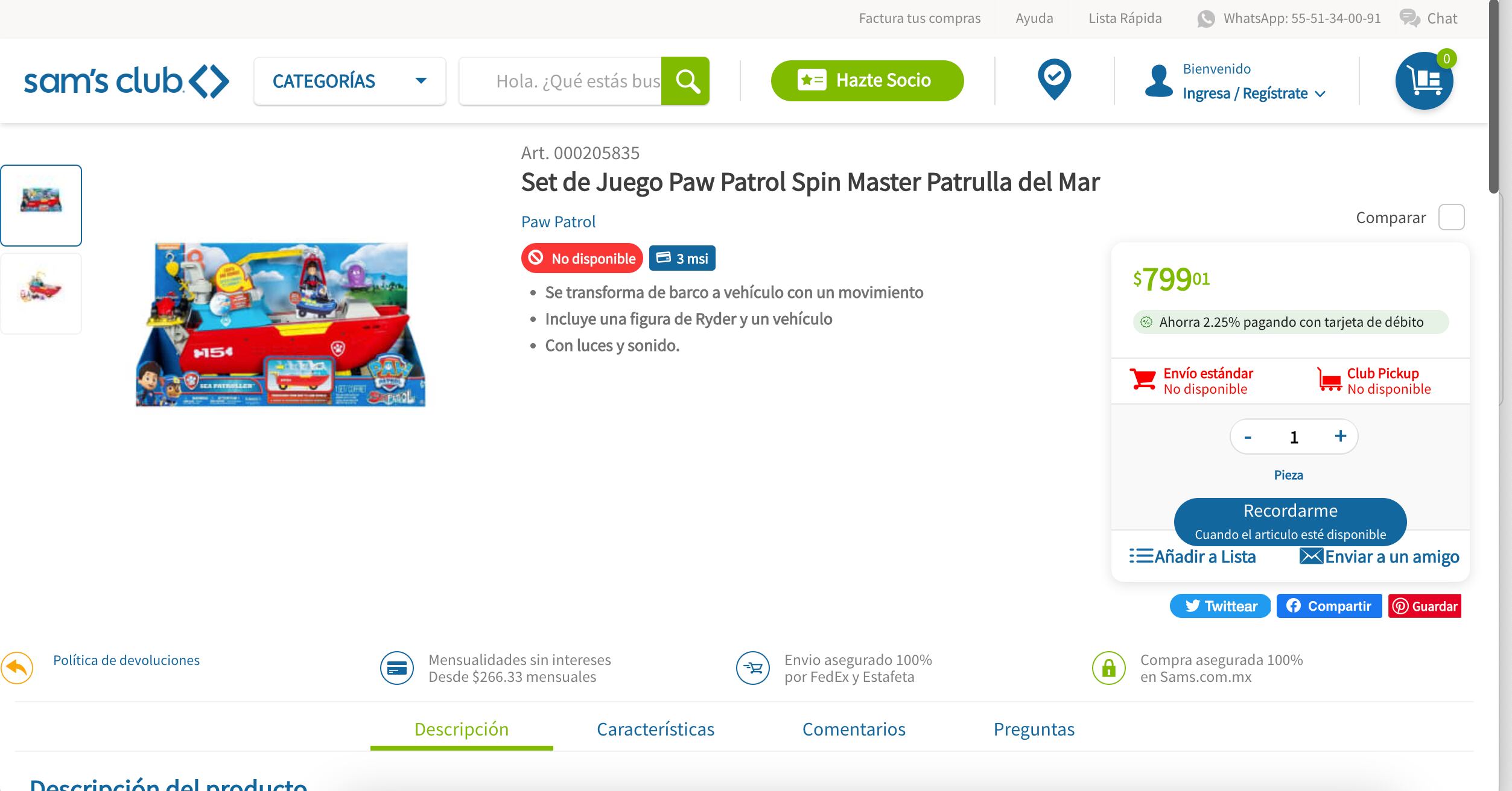 ¿Dónde comprar el barco de Paw Patrol?