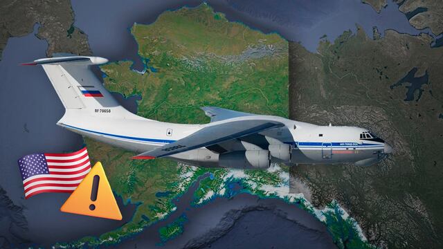 Estados Unidos intercepta aviones de Rusia sobrevolando Alaska.