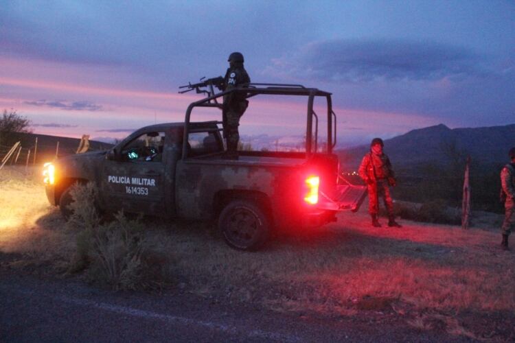 Patrullaje en Bavispe