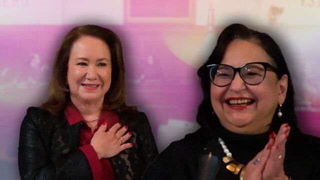 Las ministras Yasmin Esquivel y Norma Piña de la SCJN