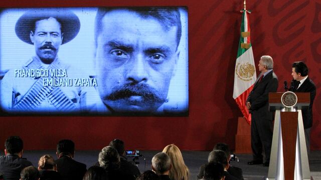 El presidente Andrés Manuel López Obrador en conferencia matutina