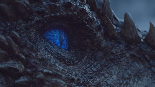 Viserion, el menor de los dragones de Daenerys, revive gracias al Rey de la Noche.
