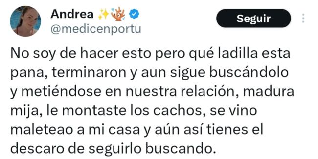 Lo felicita en su cumpleaños aunque haya embarazado a otra