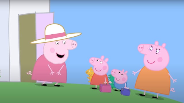 Maratón de capítulos completos en YouTube de Peppa Pig y Abuela Cerdita por el Día Mundial de la suegra