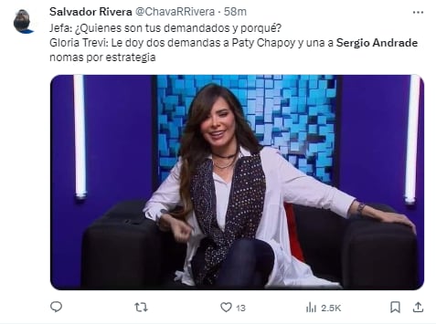 Memes por la demanda de Gloria Trevi a Sergio Andrade
