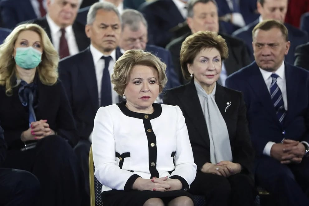 Valentina Matviyenko, presidenta de la Cámara Alta del Parlamento ruso/europapress
