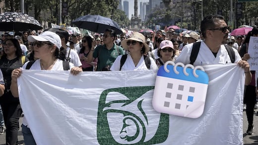 Trabajadores del IMSS anuncian nueva marcha en CDMX para el 14 de octubre