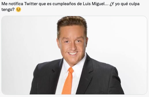 Memes del cumpleaños de Luis Miguel