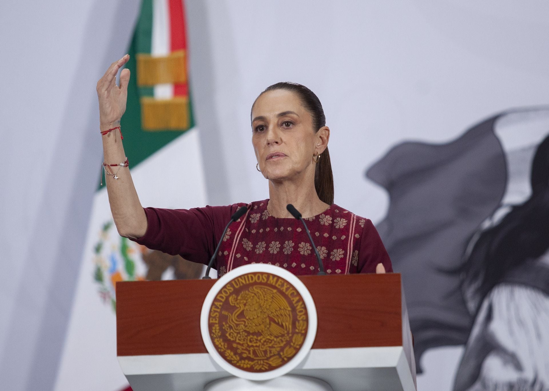 Claudia Sheinbaum, presidenta de México.