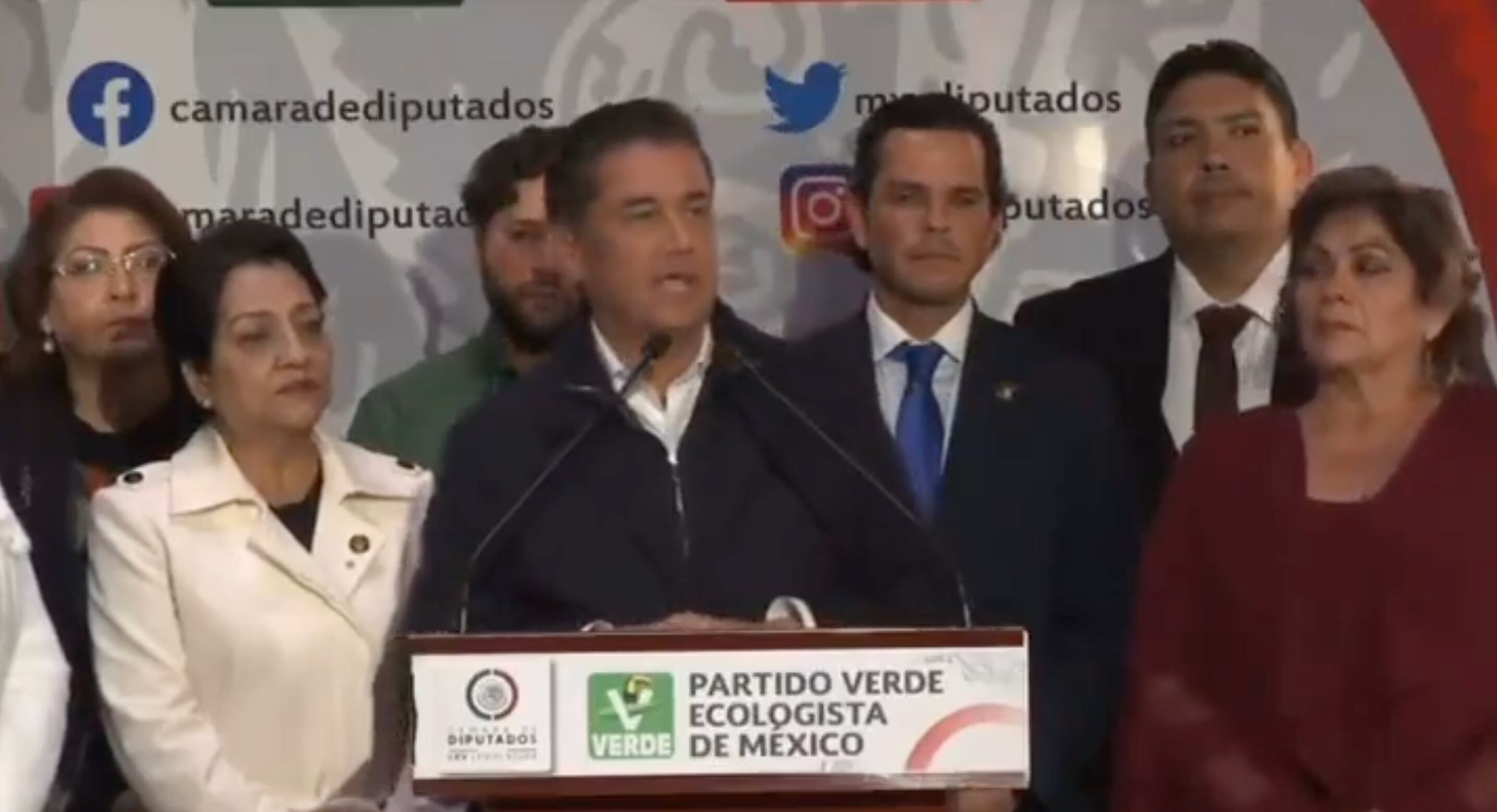 Diputados del Partido Verde Ecologista de México